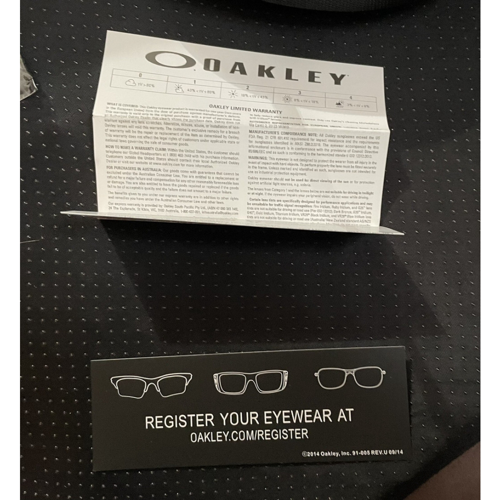 Oakley Unisex Sunglasses OO9102 Plastic New Black Frames - Picture 4 of 16